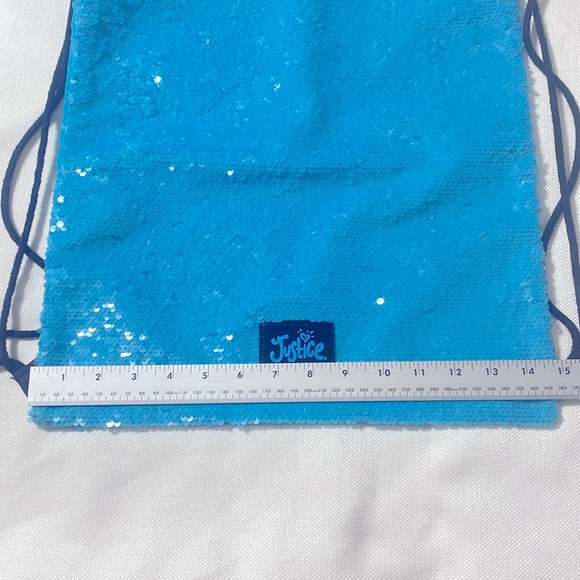 🩵💙 Justice Sequin Drawstring - Picture 7 of 11